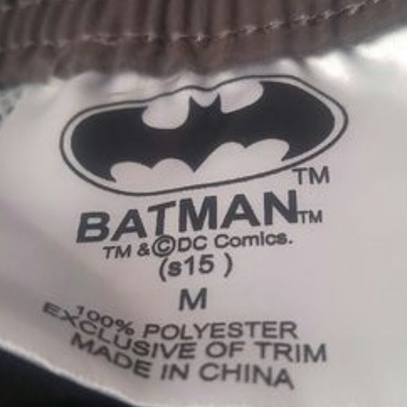 Batman DC Comics Mens Swim Trunk SZ M - Picture 4 of 10